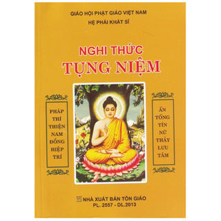 Sách Nghi Thức Tụng Niệm Hệ Phái Khất Sĩ - Vạn Kim Đại Cát