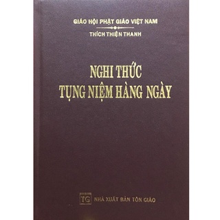 Sách Nghi Thức Tụng Niệm Hằng Ngày ( Bìa Da ) - Vạn Kim Đại Cát