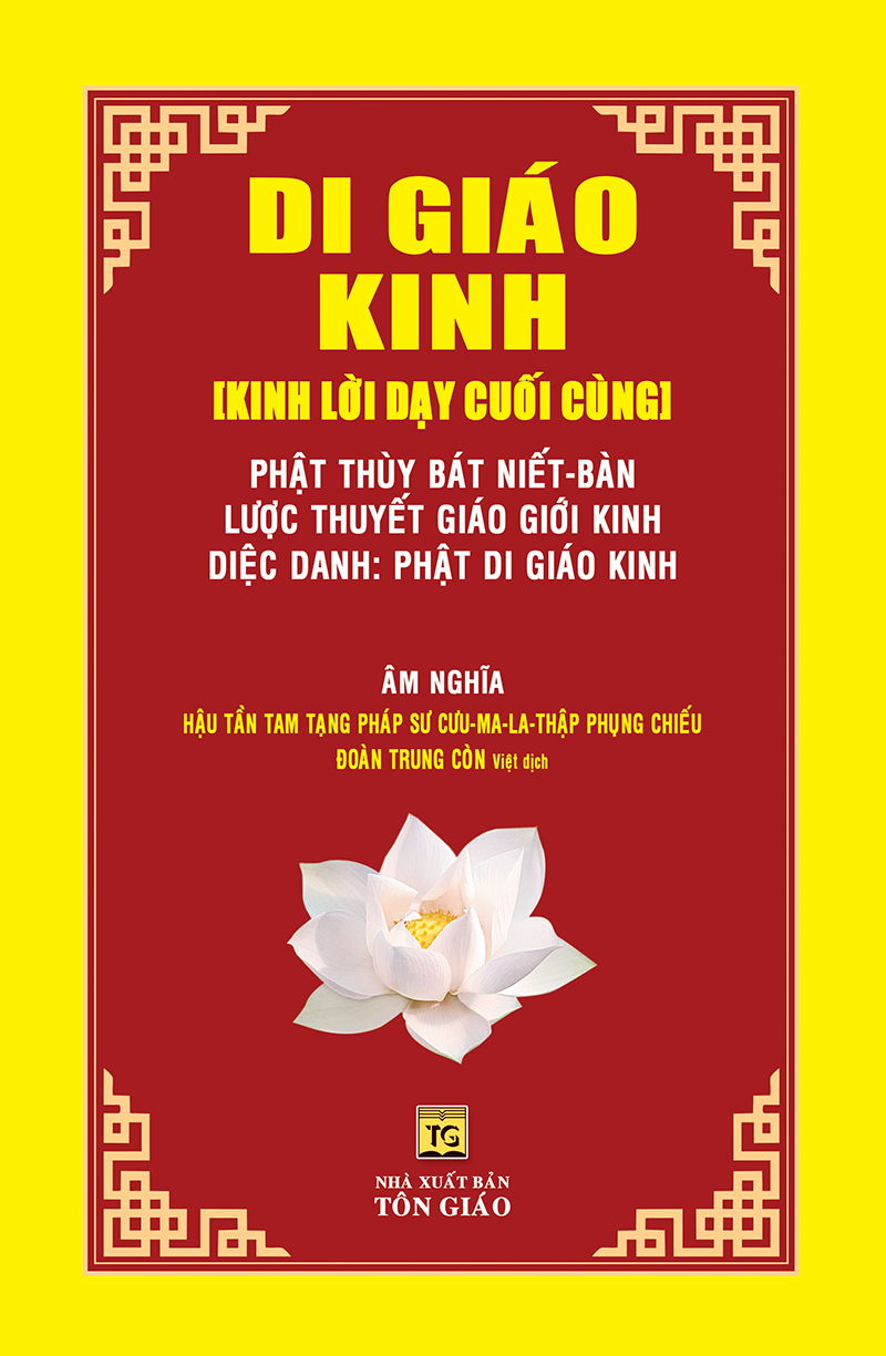 Sách Di Giáo Kinh - Kinh Lời Dạy Cuối Cùng - Vạn Kim Đại Cát