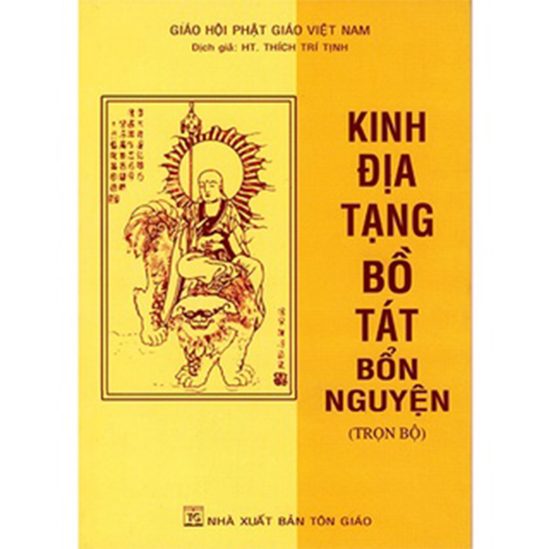 Kinh Địa Tạng Bồ Tát Bổn Nguyện Trọn Bộ (bìa Mềm) - Vạn Kim Đại Cát