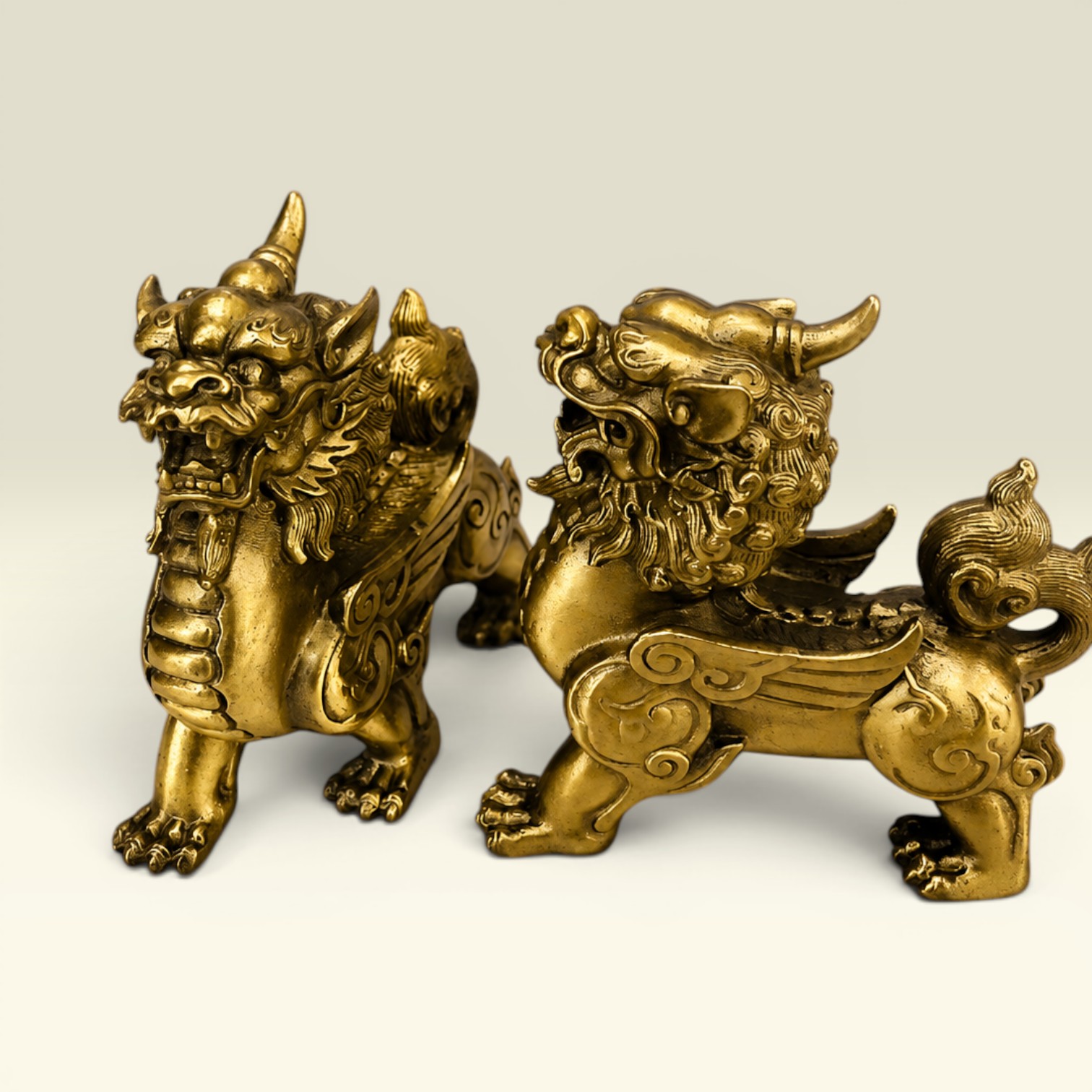 Kỳ Hưu Vàng (vàng Lợt) Đồng Cao Cấp Vạn Kim Đại Cát