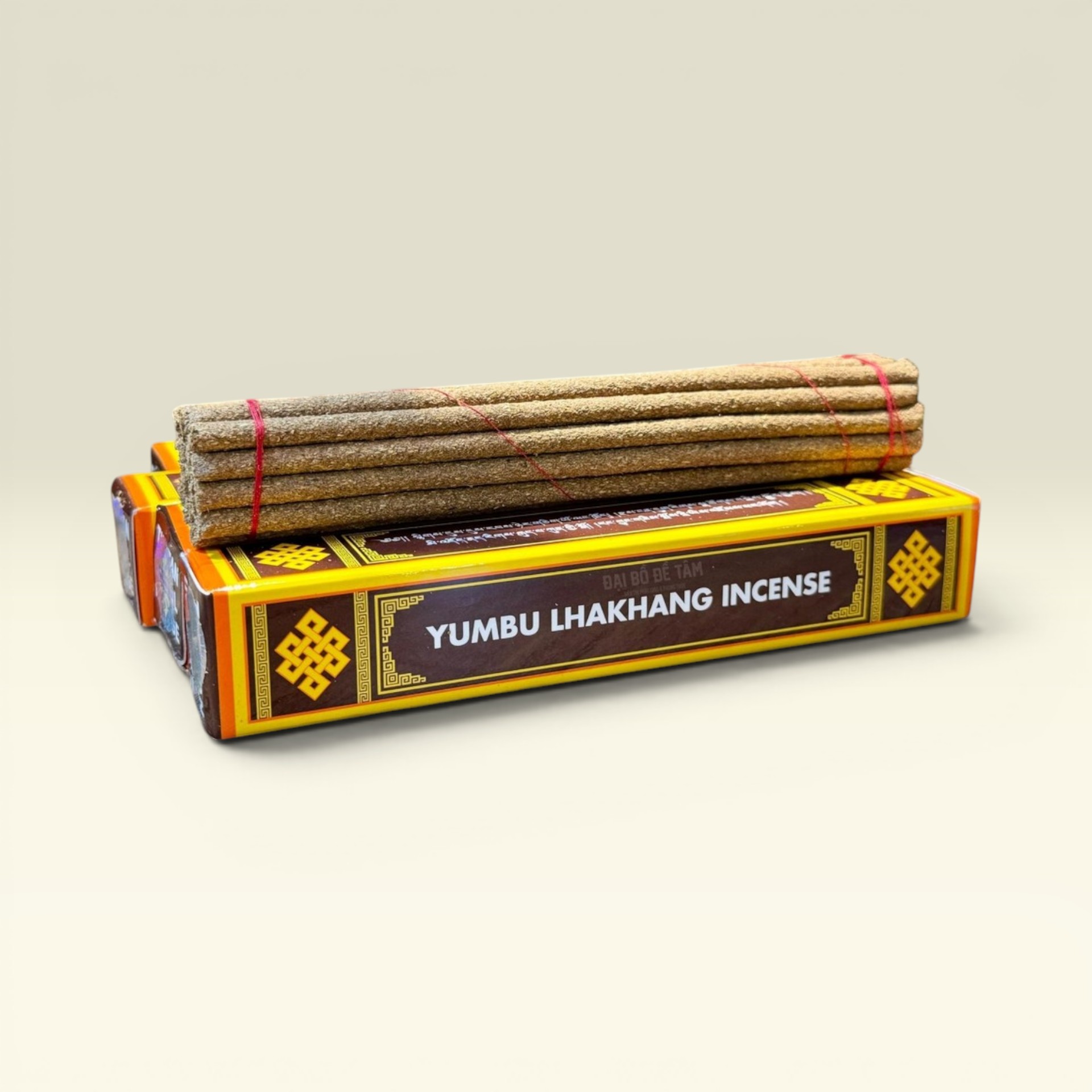 Nhang Yumbu Lhakhang Tây Tạng 26 Thảo Dược, Hộp 14cm Gồm 24 Thanh Thủ Công Truyền Thống