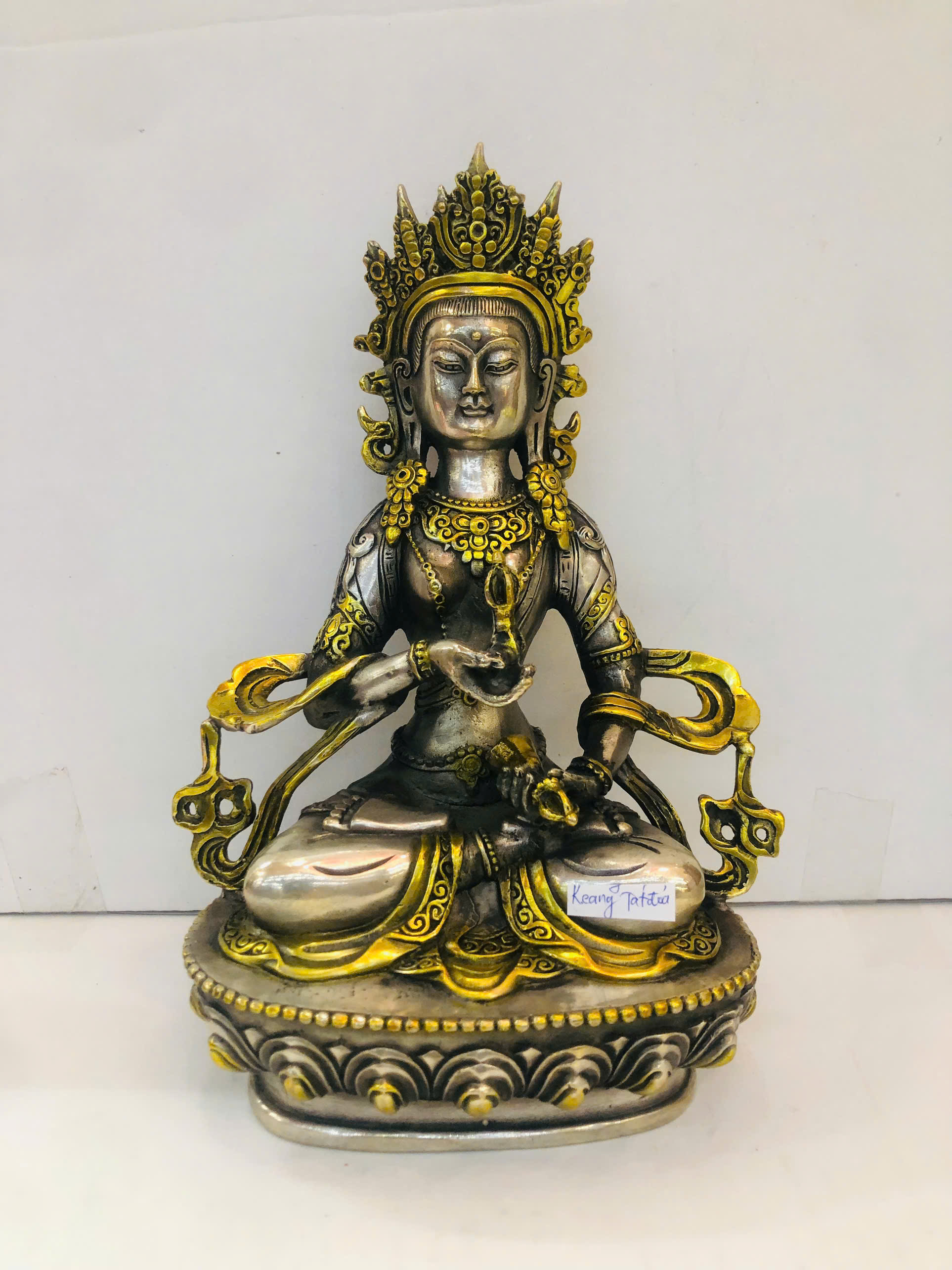 Kim Cang Tát Đỏa 20cm Đồng Cao Cấp Vạn Kim Đại Cát
