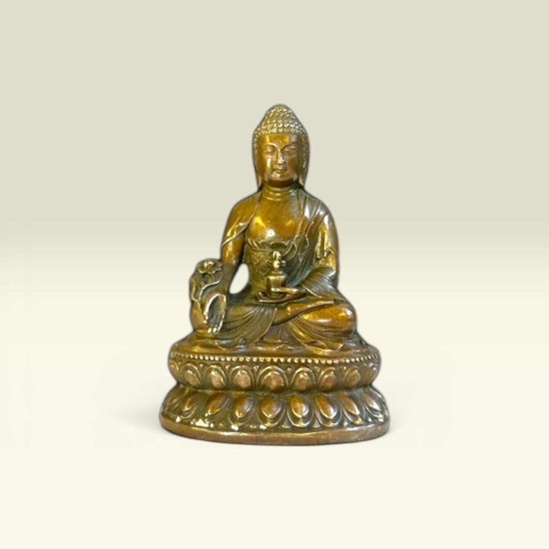 Tượng Phật Phật Dược Sư- Tượng Đồng Thờ Cúng - Vạn Kim Đại Cát