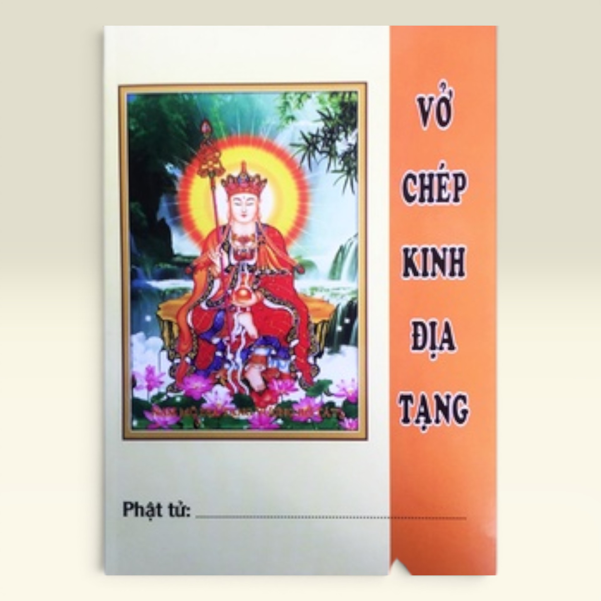 Sách Vở Chép Kinh Địa Tạng - Vạn Kim Đại Cát