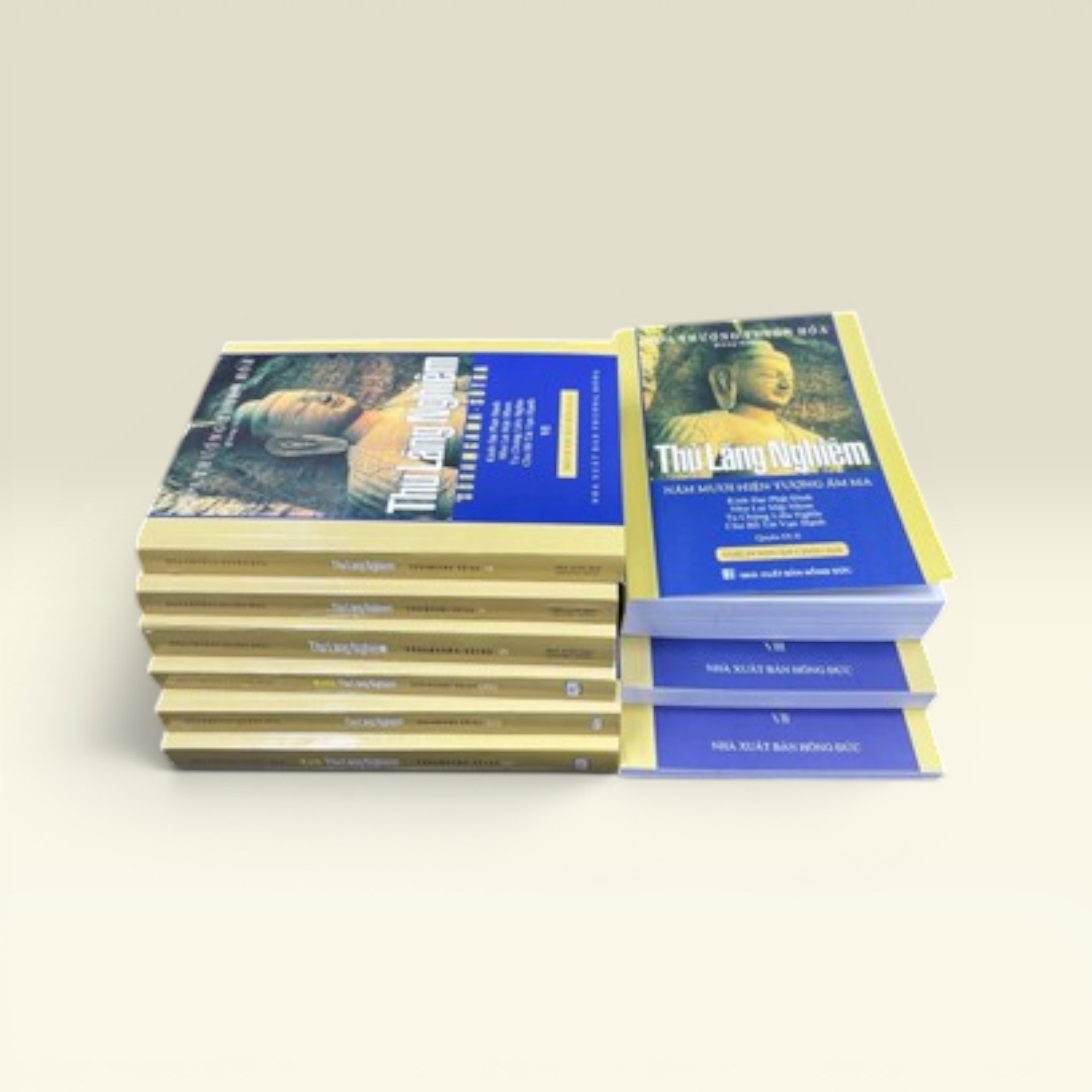 Sách Combo 10 TẬP Kinh Thủ Lăng Nghiêm Giảng Giải - Hoà Thượng Tuyên Hoá - Vạn Kim Đại Cát