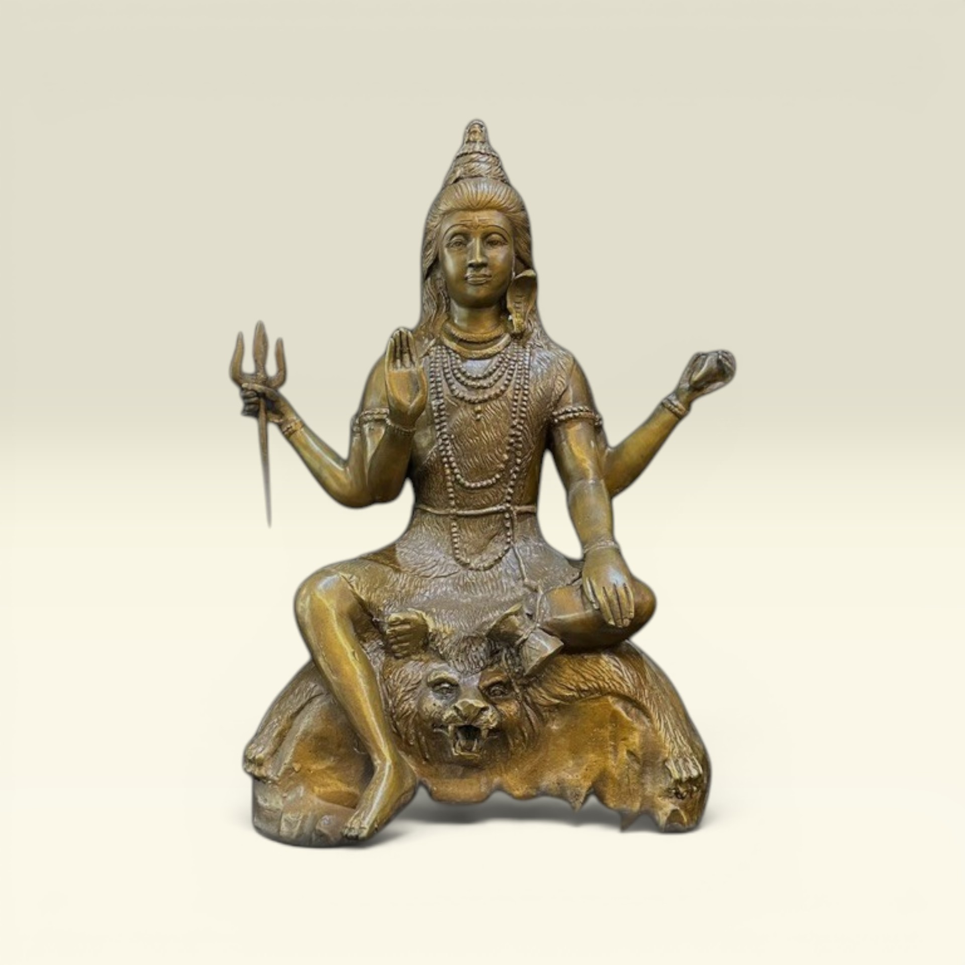 Tượng Phật Thần Shiva- Thần Giáo Ấn Độ- Tượng Đồng Thờ Cúng- Tượng Phật Thái - Vạn Kim Đại Cát
