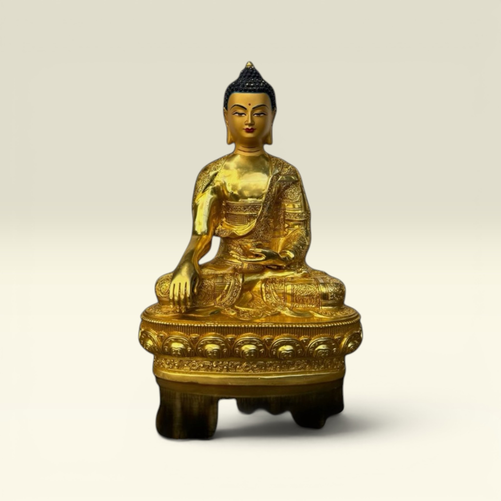 Tượng Phật Đức Phật Thích Ca Mâu Ni- Tượng Phật Mật Tông - Tượng Đồng Thờ Cúng - Vạn Kim Đại Cát