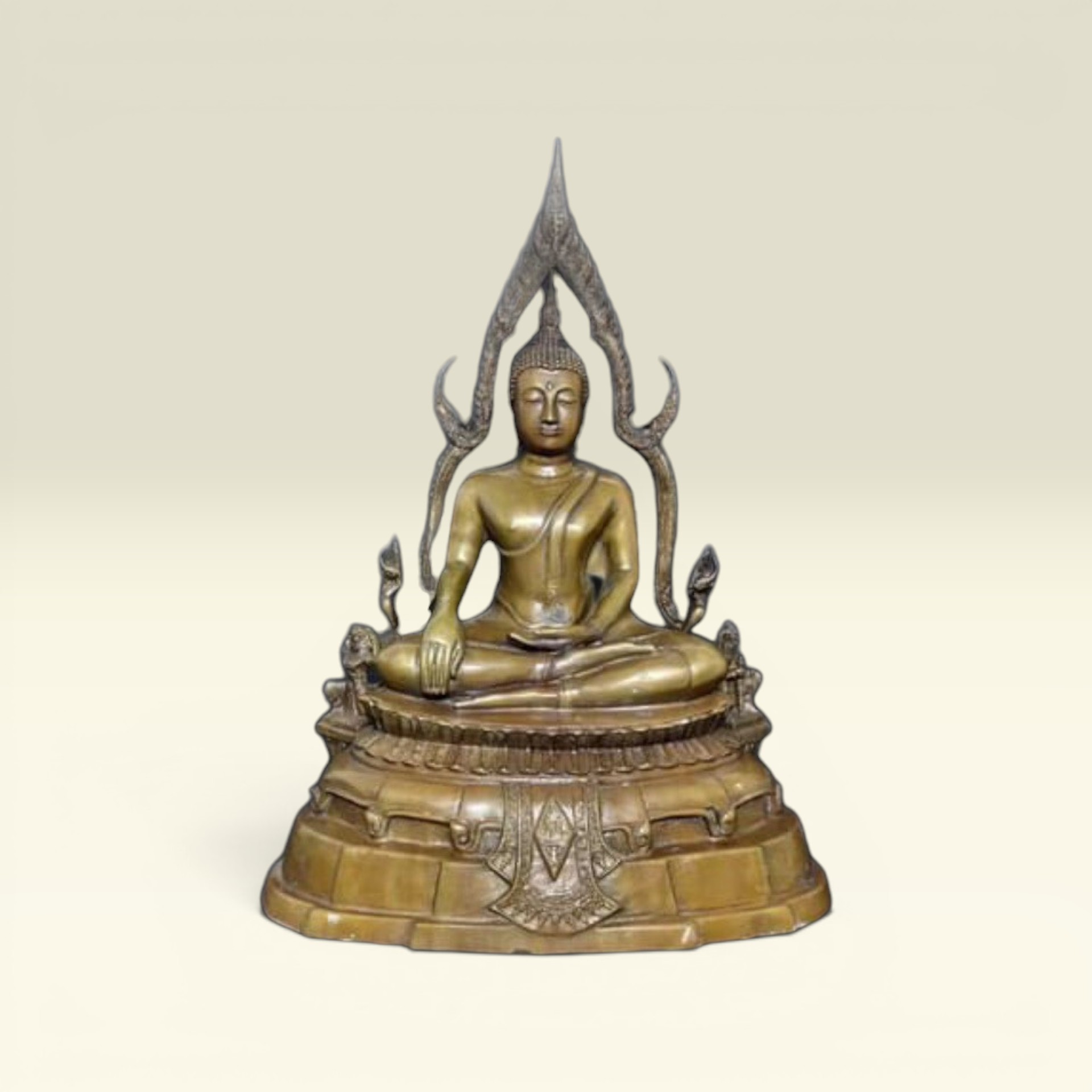 Tượng Phật Bổn Sư Thích Ca Bằng Đồng Cao 50cm, Phật Thích C - Vạn Kim Đại Cát