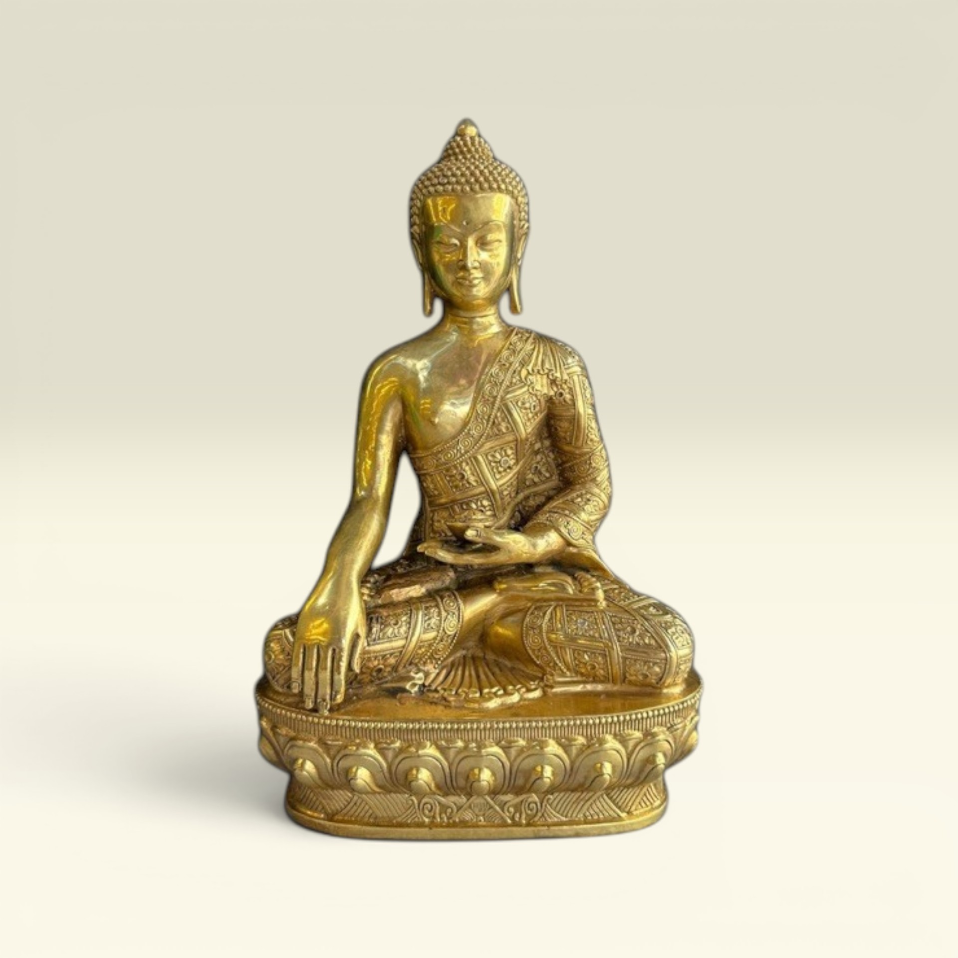 Tượng Phật Phật Thích Ca Mâu Ni- Tượng Phật Mật Tông-tượng Đồng Thờ Cúng - Vạn Kim Đại Cát