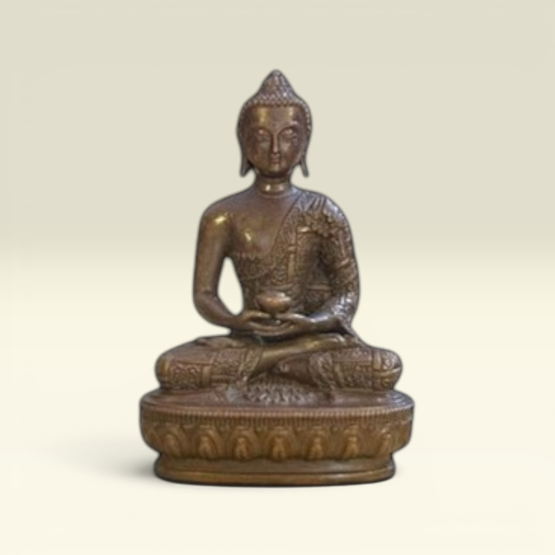 Tượng Phật Phật A Di Đà- Mật Tông Kim Cang Thừa- Tượng Đồng Thờ Cúng - Vạn Kim Đại Cát