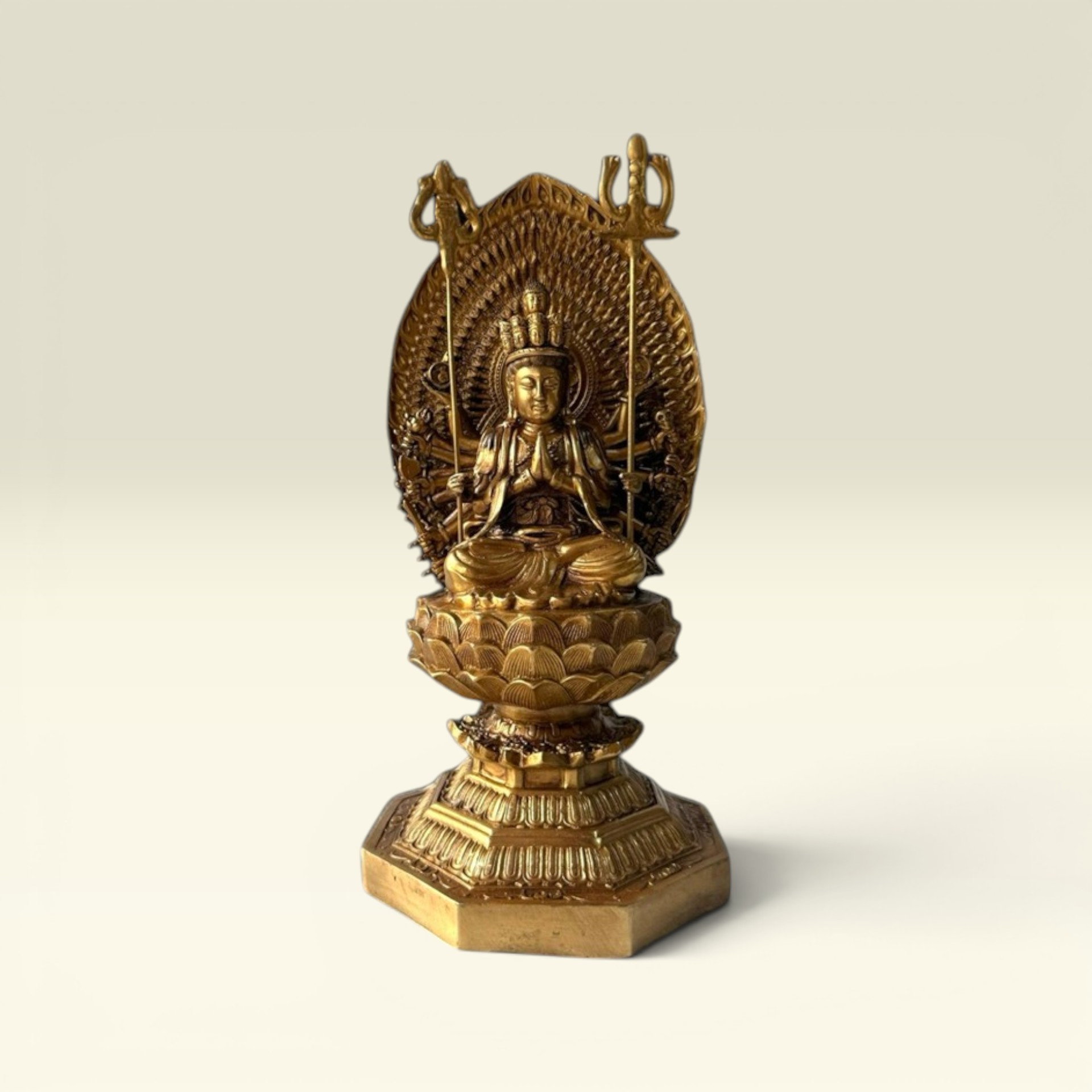 Tượng Bồ Tát Thiên Thủ Thiên Nhãn - Phật Nghìn Tay Nghìn Mắt - Tượng Đồng Thờ Cúng - Vạn Kim Đại Cát