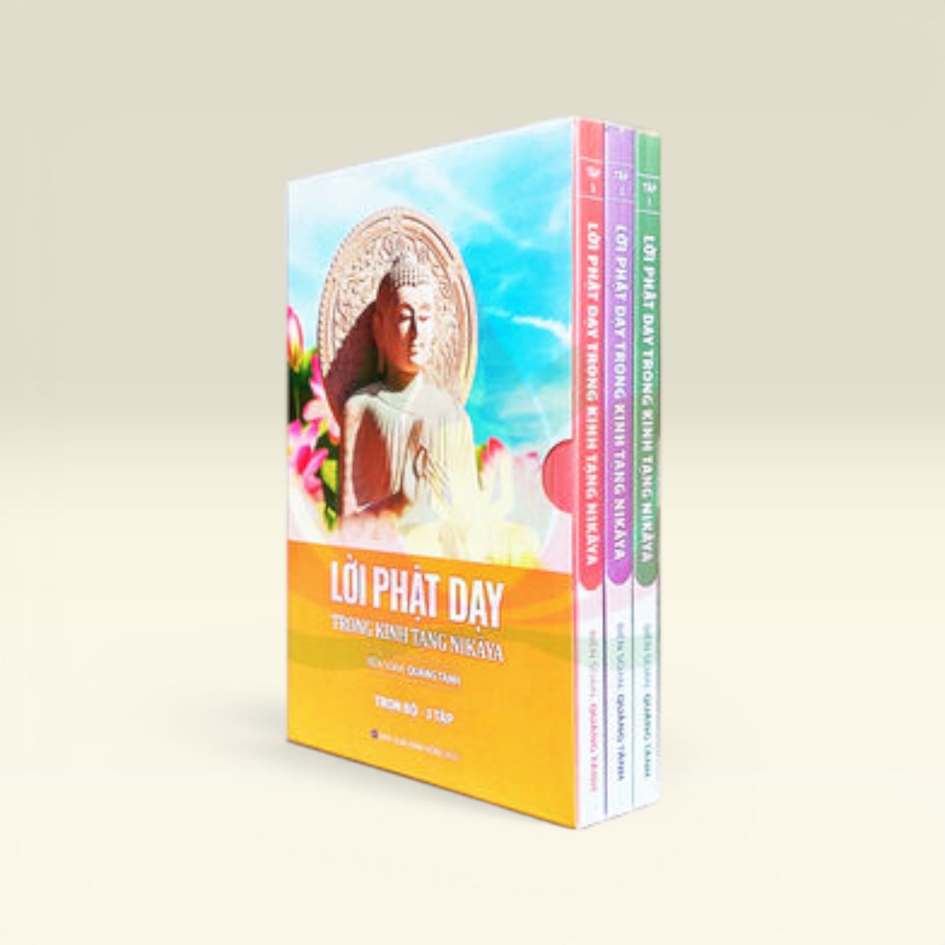 Sách Lời Phật Dạy Trong Kinh Tạng Nikaya ( Trọn Bộ 3 TẬP ) - Vạn Kim Đại Cát