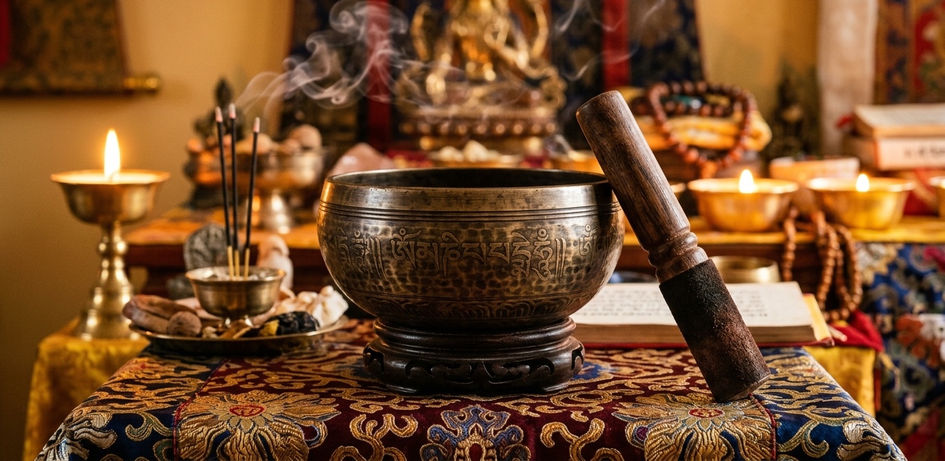Bí Quyết Chọn Chuông Xoay Tây Tạng Chuẩn Hợp Kim 7 Kim Loại Cho Người Mới